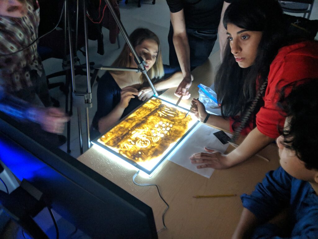 igital Media Arts student Azmae Shahzad and friends experiment with traditional animation techniques